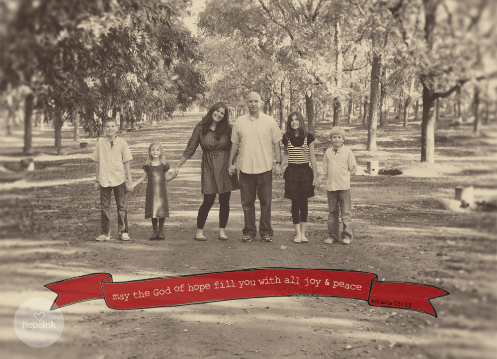 2012_ChristmasBannerCard Family Christmas Card
