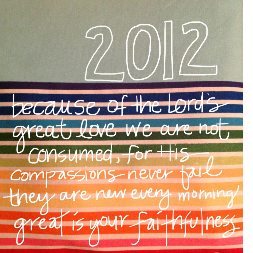 2012 Bible Verse