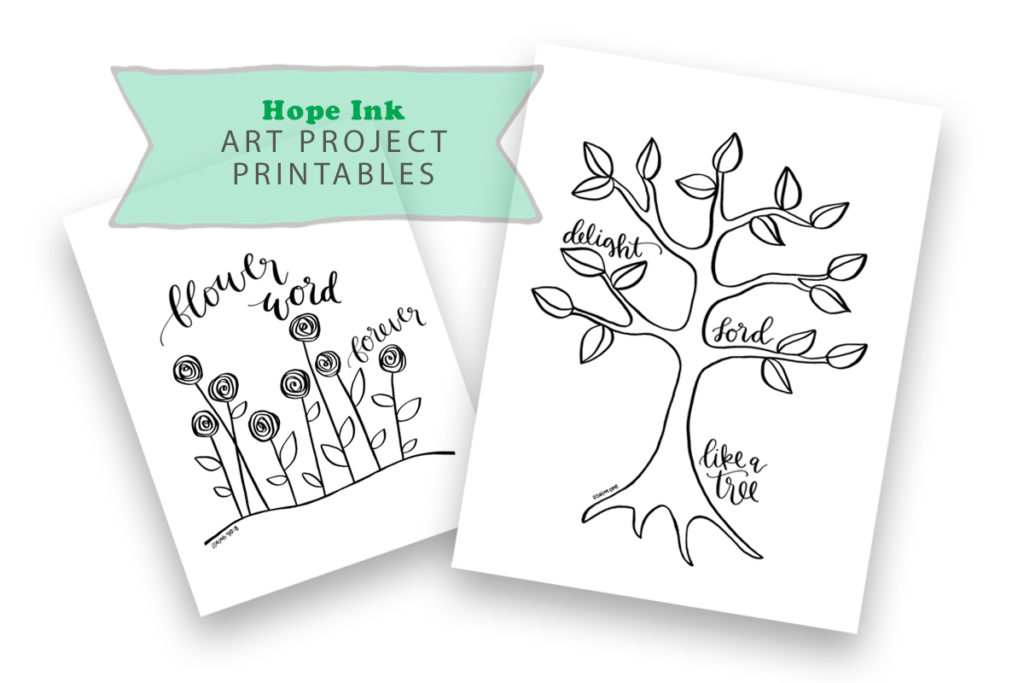 Inspiring Creativity: New Art Project Printables